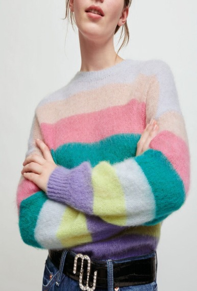 MAJE Mohair Blend Sweater