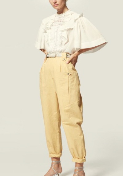 Isabel Marant Etoile Cotton Trousers